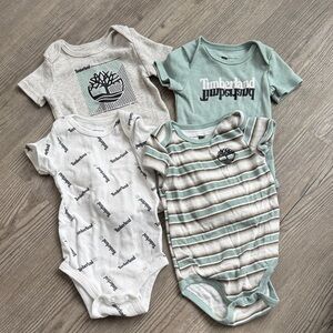 Timberland Baby Bodysuit Set of 4